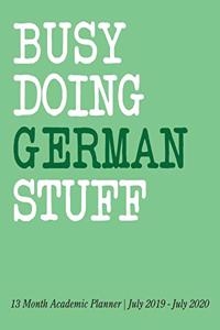 Busy Doing German Stuff