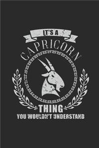 It's A Capricorn Thing You Wouldn't Understand