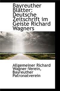 Bayreuther Blatter