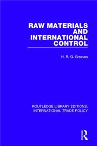 Raw Materials and International Control