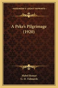 A Peke's Pilgrimage (1920)