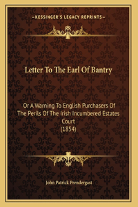 Letter To The Earl Of Bantry