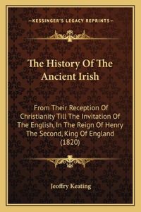 The History Of The Ancient Irish