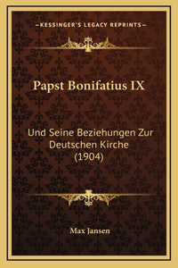 Papst Bonifatius IX