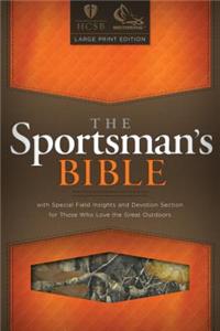 Sportsman's Bible-HCSB-Large Print