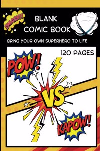 Blank Comic Book