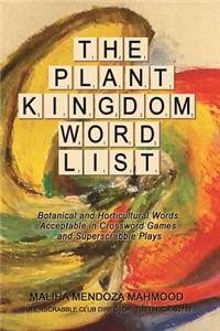 Plant Kingdom Word List