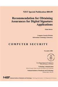 Recommendation for Obtaining Assurances for Digital Signature Applications