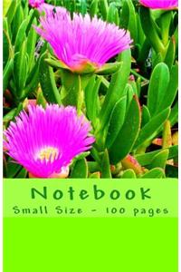 Notebook - Small Size - 100 Pages