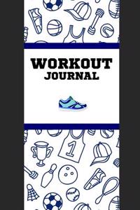 Workout Journal: Exercise Pattern: Daily Workout Tracking: Workout Log: Fitness and Exercise Journal: Fitness Journal and Diary Workout
