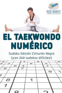 taekwondo numérico Sudoku Edición Cinturón Negro (¡con 240 sudokus difíciles!)