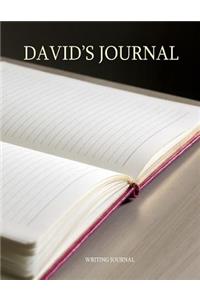 David's Journal: 100 lined pages ready for your thoughts