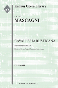 Cavalleria Rusticana(engraved, Original Edition)