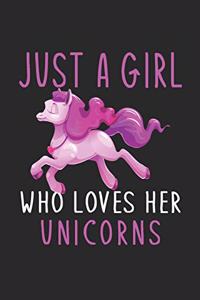 Just A Girl Who Loves Her Unicorns