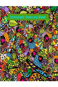Zentangle Coloring Book