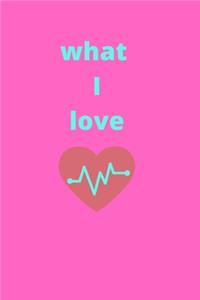 what i love feeling gift