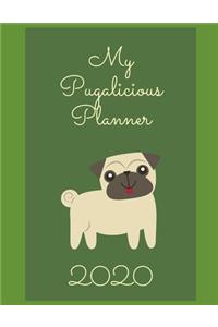 Pug Daily Planner 2020