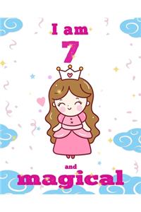 unicorn journal i am 7 and magical