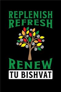 Replenish Refresh Renew Tu Bishvat