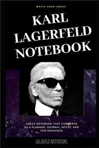 Karl Lagerfeld Notebook