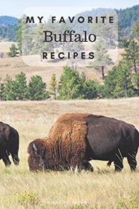 My favorite buffalo recipes