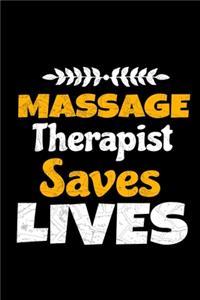 Massage Therapist Saves Lives