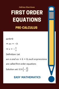 First order equations