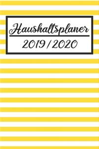 Haushaltsplaner 2019 / 2020