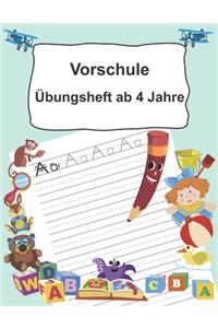 Vorschule Übungsheft ab 4 Jahre