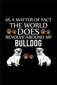 As a Matter of Fact the World Does Revolve Around My Bulldog
