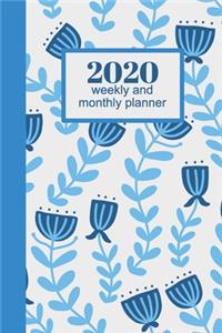 2020 Weekly and Monthly Planner