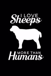 I love Sheeps more than humans