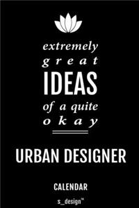 Calendar for Urban Designers / Urban Designer