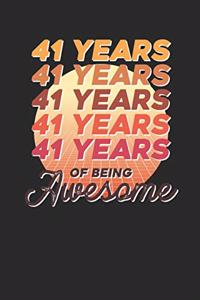 41 Years Of Being Awesome