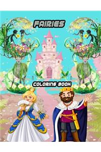 Fairies Coloring Book
