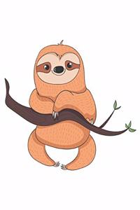 Cute Sloth Journal #7