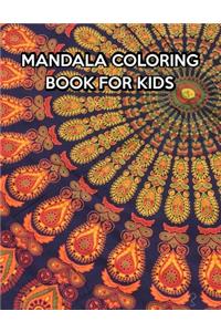 Mandala Coloring Book For Kids