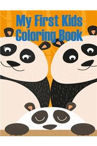 My First Kids Coloring Book