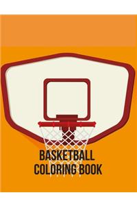 Basketball Coloring Book