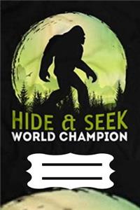 Hide and Seek World Champion
