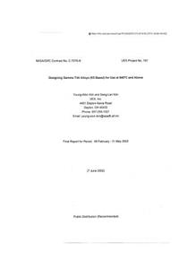 Designing Gamma Tial Alloys (K5 Based) for Use at 840 C and Above