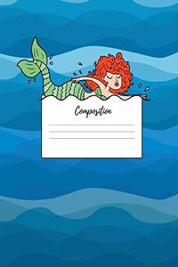 Mermaid Composition Notebook