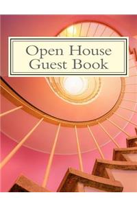 Open House Guest Book
