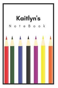 Kaitlyn's Notebook