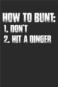 How to Bunt