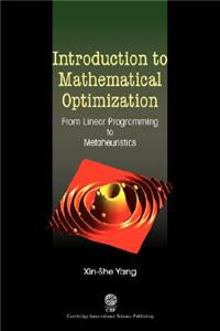 Introduction to Mathematical Optimization