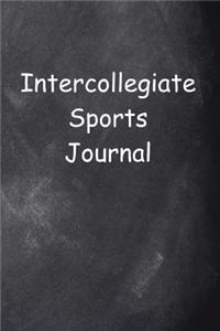 Intercollegiate Sports Journal Chalkboard Design