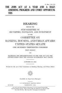 The JOBS Act at a year and a half