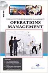 Core Concepts In Business And Management: Operations Management (Book With Dvd)