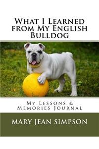 What I Learned from My English Bulldog
